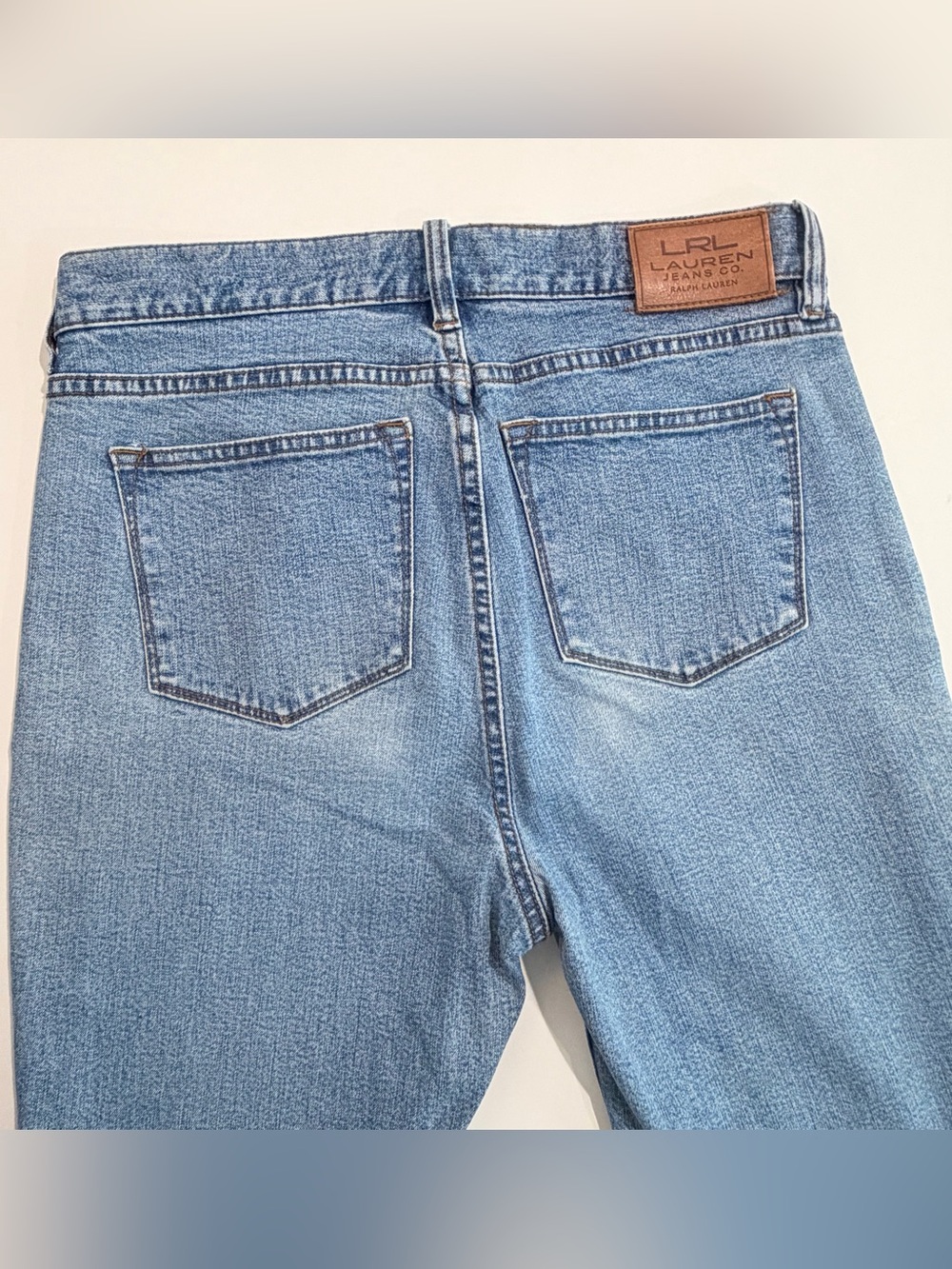 RLauren Jeans Co. Petite Bootcut Jeans Size 4P Light Wash 29” Inseam